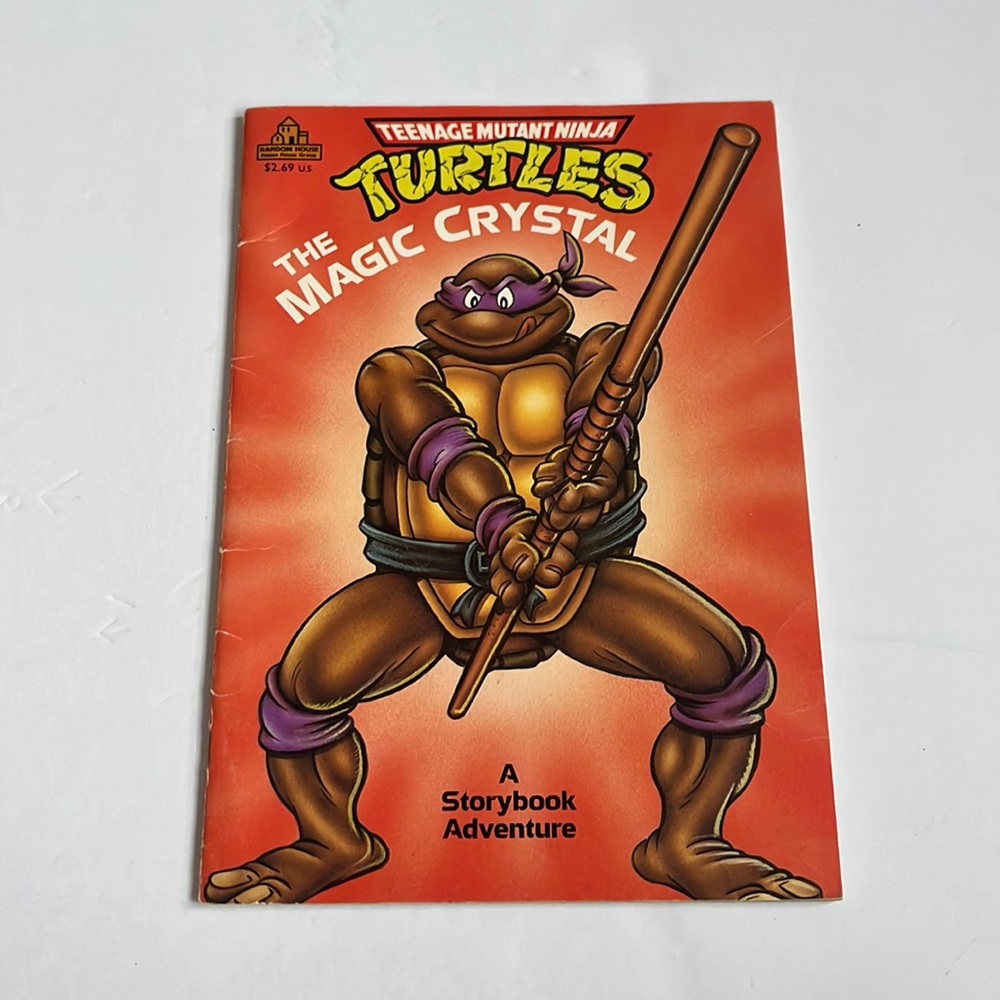 Teenage Mutant Ninja Turtles The Magic Crystal / 1990 / Kids Book